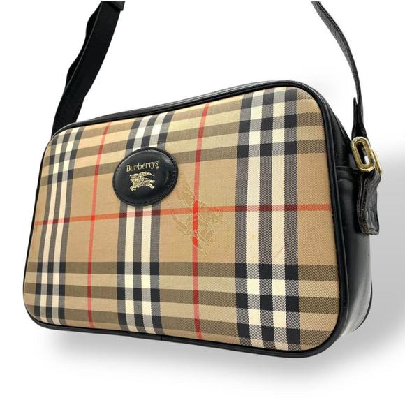 BURBERRY Brown Leather Shoulder Bag - Picture 1 of 16